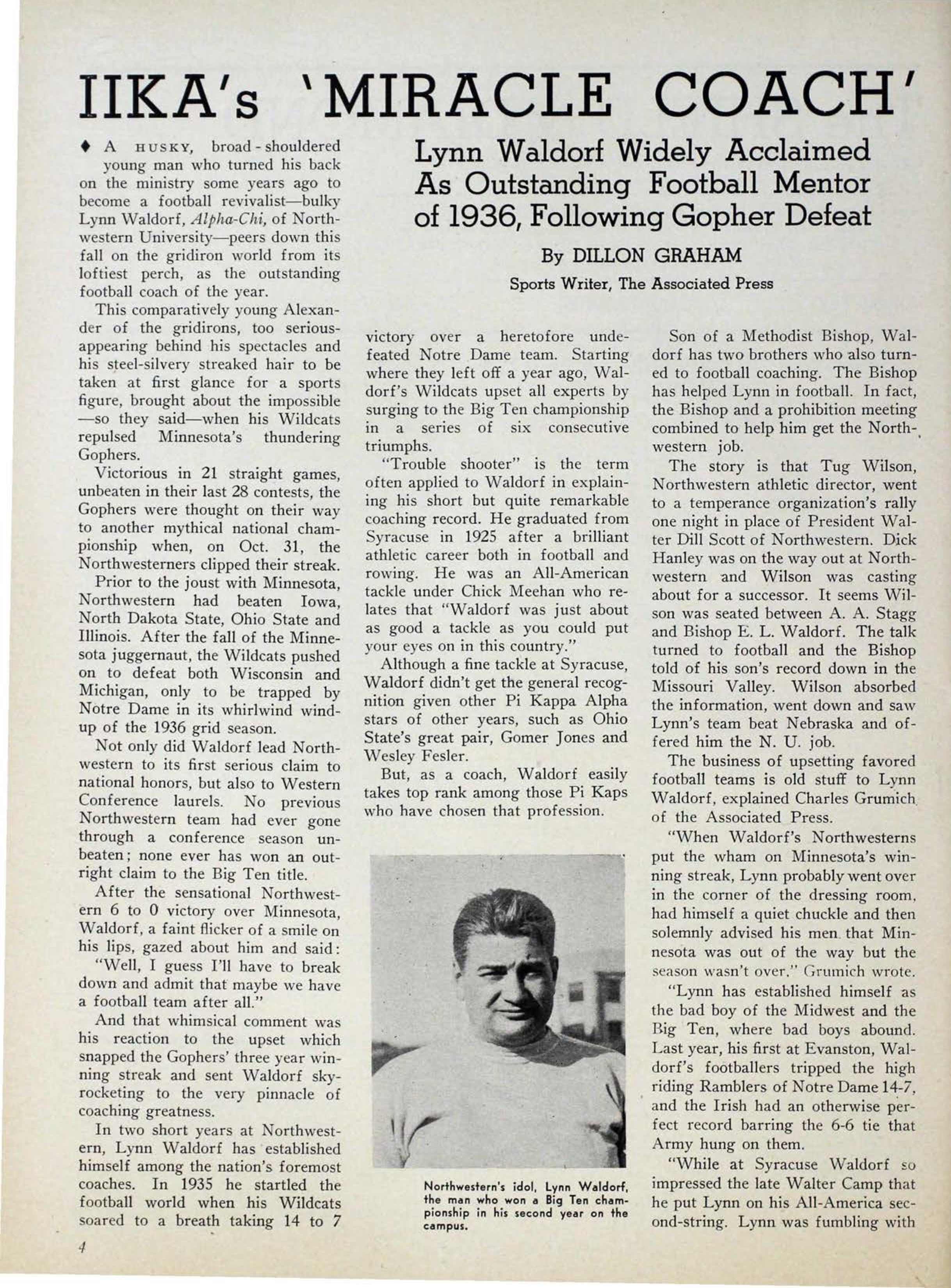 PiKA's 'Miracle Coach'